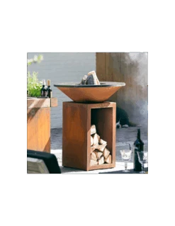 BRASERO OFYR CLASSIC STORAGE CORTEN 85 -Barbecue Grillades Magasin brasero ofyr classic storage 85 2