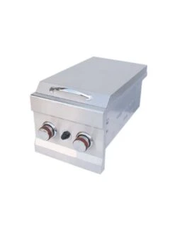 BRULEUR ENCASTRABLE FEUX DOUBLE -32CM