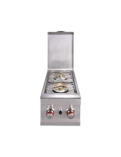 BRULEUR ENCASTRABLE FEUX DOUBLE -32CM -Barbecue Grillades Magasin bruleur encastrable feux double 32cm 5