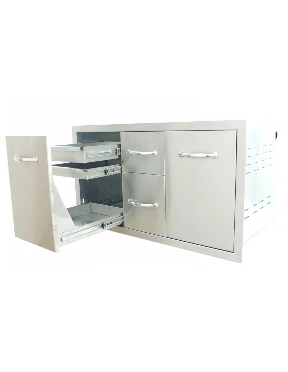 COMBO DOUBLE TIROIR DOUBLE PORTE (107CM) 7 COMBO DOUBLE TIROIR DOUBLE PORTE (107CM) – Image 5