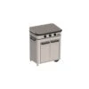 COMBO ENOSIGN 80 INOX PLANCHA+CHARIOT+CAPOT -Barbecue Grillades Magasin combo enosign 80 inox planchachariotcapot