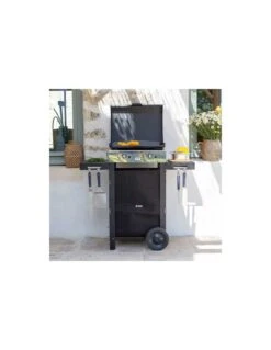 ENO COMBO PLANCHA GAZ + CHARIOT INITIAL 50 INOX 10 ENO COMBO PLANCHA GAZ + CHARIOT INITIAL 50 INOX -Barbecue Grillades Magasin combo plancha gaz initial 50 inox 2