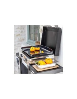 ENO COMBO PLANCHA GAZ + CHARIOT INITIAL 50 INOX 12 ENO COMBO PLANCHA GAZ + CHARIOT INITIAL 50 INOX -Barbecue Grillades Magasin combo plancha gaz initial 50 inox 4