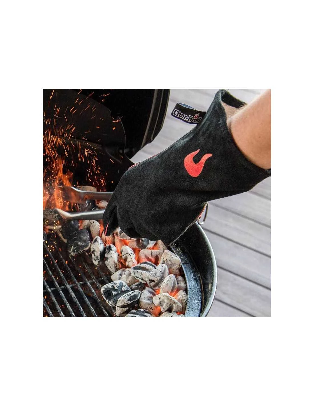 GANTS EN CUIR CHARBROIL 4 GANTS EN CUIR CHARBROIL â Image 2