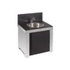 MODULO ENO INOX PORTE NOIRE EVIER 2 MODULO ENO INOX PORTE NOIRE EVIER -Barbecue Grillades Magasin modulo eno inox porte noire evier