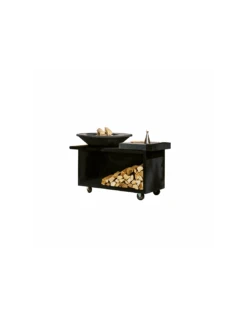 BRASERO OFYR PRO ISLAND BLACK 100 CERAMIQUE