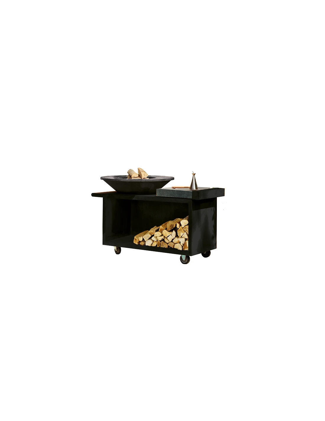 BRASERO OFYR PRO ISLAND BLACK 100 CERAMIQUE 3 BRASERO OFYR PRO ISLAND BLACK 100 CERAMIQUE