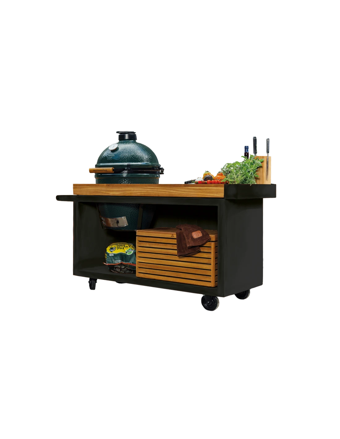 OFYR KAMADO TABLE BLACK 135 PRO TECK BGE 3 OFYR KAMADO TABLE BLACK 135 PRO TECK BGE