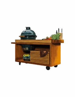 OFYR KAMADO TABLE CORTEN 135 PRO TECK BGE