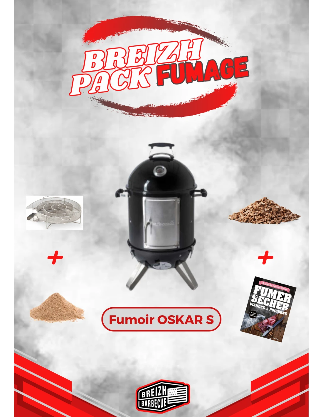 BREIZH PACK FUMOIR OSKAR S BARBECOOK 3 BREIZH PACK FUMOIR OSKAR S BARBECOOK