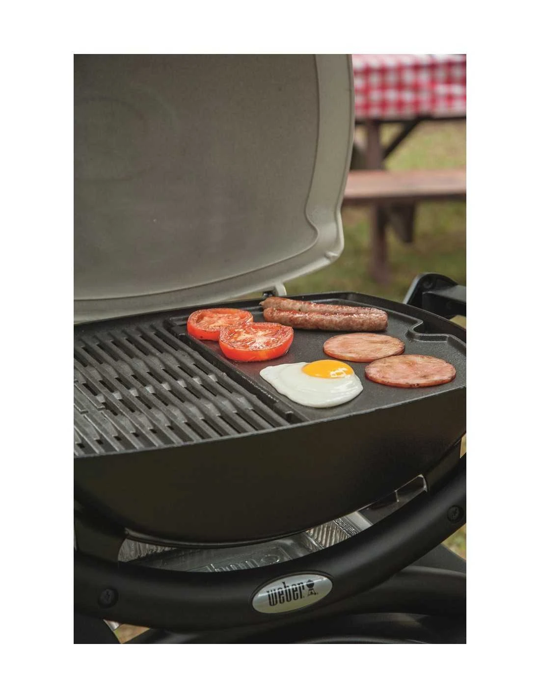 PLANCHA EN FONTE BARBECUE WEBER Q SERIE 1000 4 PLANCHA EN FONTE BARBECUE WEBER Q SERIE 1000 – Image 2