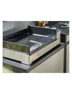 PLANCHA GAZ MODERN 75 NOIRE - FORGE ADOUR -Barbecue Grillades Magasin plancha gaz modern 75 noire forge adour 2