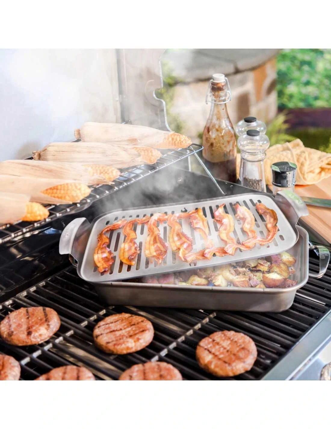 PLATEAU DE CUISSON AU BARBECUE CHARBROIL 3 PLATEAU DE CUISSON AU BARBECUE CHARBROIL