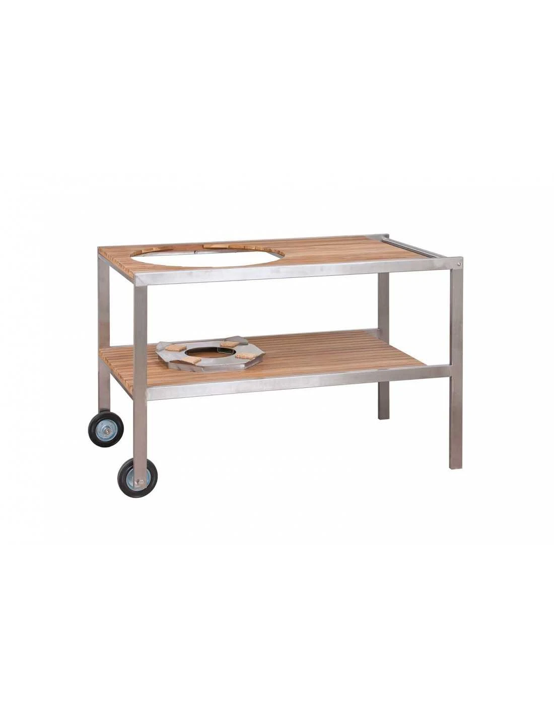 TABLE TECK/INOX POUR MONOLITH CLASSIC 5 TABLE TECK/INOX POUR MONOLITH CLASSIC – Image 3