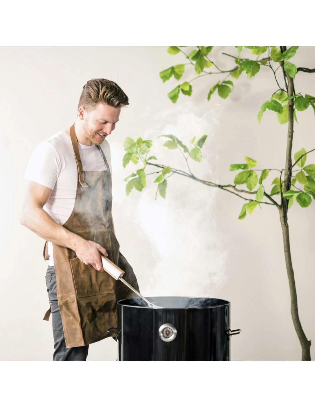 TABLIER BBQ CUIR ESSCHERT 3 TABLIER BBQ CUIR ESSCHERT