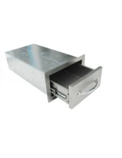 TIROIR SIMPLE INOX (36CM) - SUNSTONE 8 TIROIR SIMPLE INOX (36CM) - SUNSTONE -Barbecue Grillades Magasin tiroir simple 36cm 2